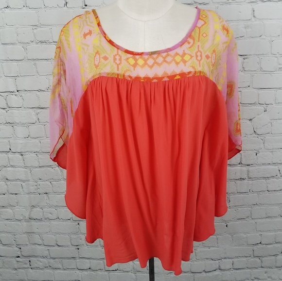 love, Fire Tops - 💎 LOVE FIRE | butterfly sleeve flowy top